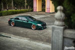 Mercedes-Bens S-Class Emerald Green Metallic by Brabus & Master Club 2019 года