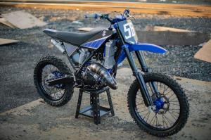 1993 Yamaha YZ125 The Blue Duck by Max Miille