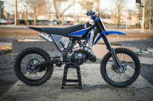 1993 Yamaha YZ125 The Blue Duck by Max Miille