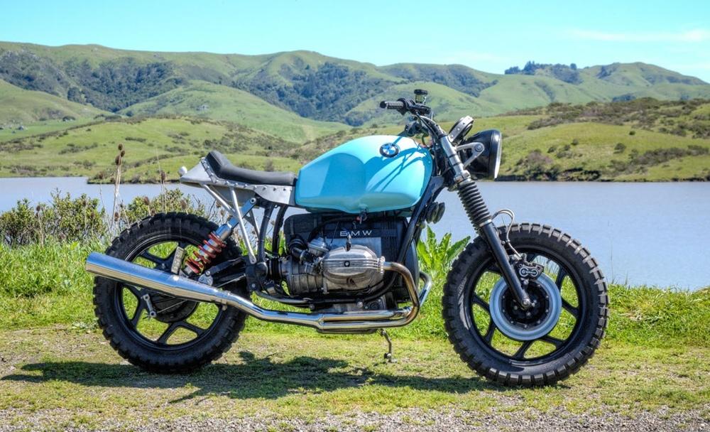Кастомный скрэмблер BMW R"65 Valhalla от Blunk's Garage