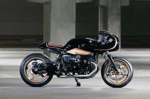 Кафе рейсер BMW R nineT T Minus в стильном исполнении от мастерской Deep Creek
