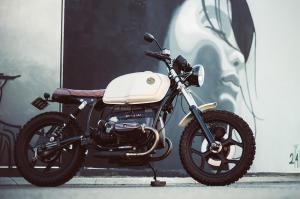 Уникальный скрэмблер BMW R65 от мастерской Rogue Motorcycles