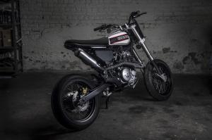 Брюссельская мастерская Toma Customs: проект на базе Honda FMX650