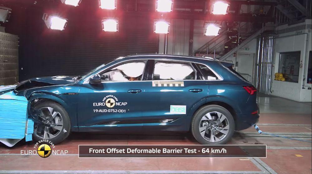 Euro NCAP испытала в крэш-тестах Audi e-tron