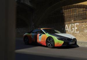 BMW i8 Art Car by Thomas Scheibitz 2019 года