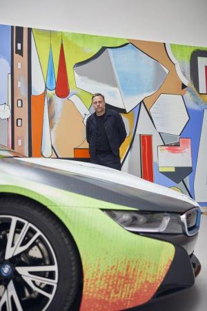 BMW i8 Art Car by Thomas Scheibitz 2019 года