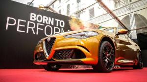 Alfa Romeo Giulia Quadrifoglio Gold Mille Miglia Exclusive 2019 года