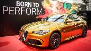Alfa Romeo Giulia Quadrifoglio Gold Mille Miglia Exclusive 2019 года