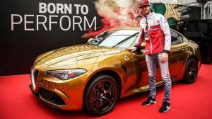 Alfa Romeo Giulia Quadrifoglio Gold Mille Miglia Exclusive 2019 года
