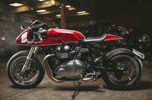 Triumph Thruxton 900 Fast Racer в исполнении мастерской из Москвы