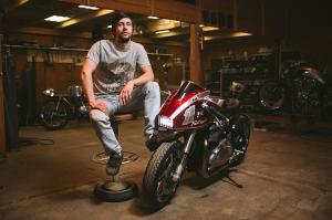 Triumph Thruxton 900 Fast Racer by Timokhin Custom Design