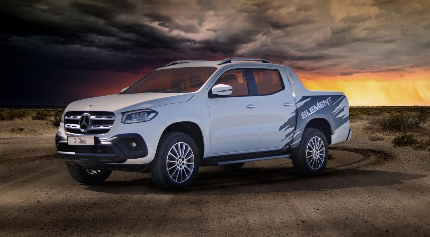 Эксклюзивный пикап X-Class от Mercedes