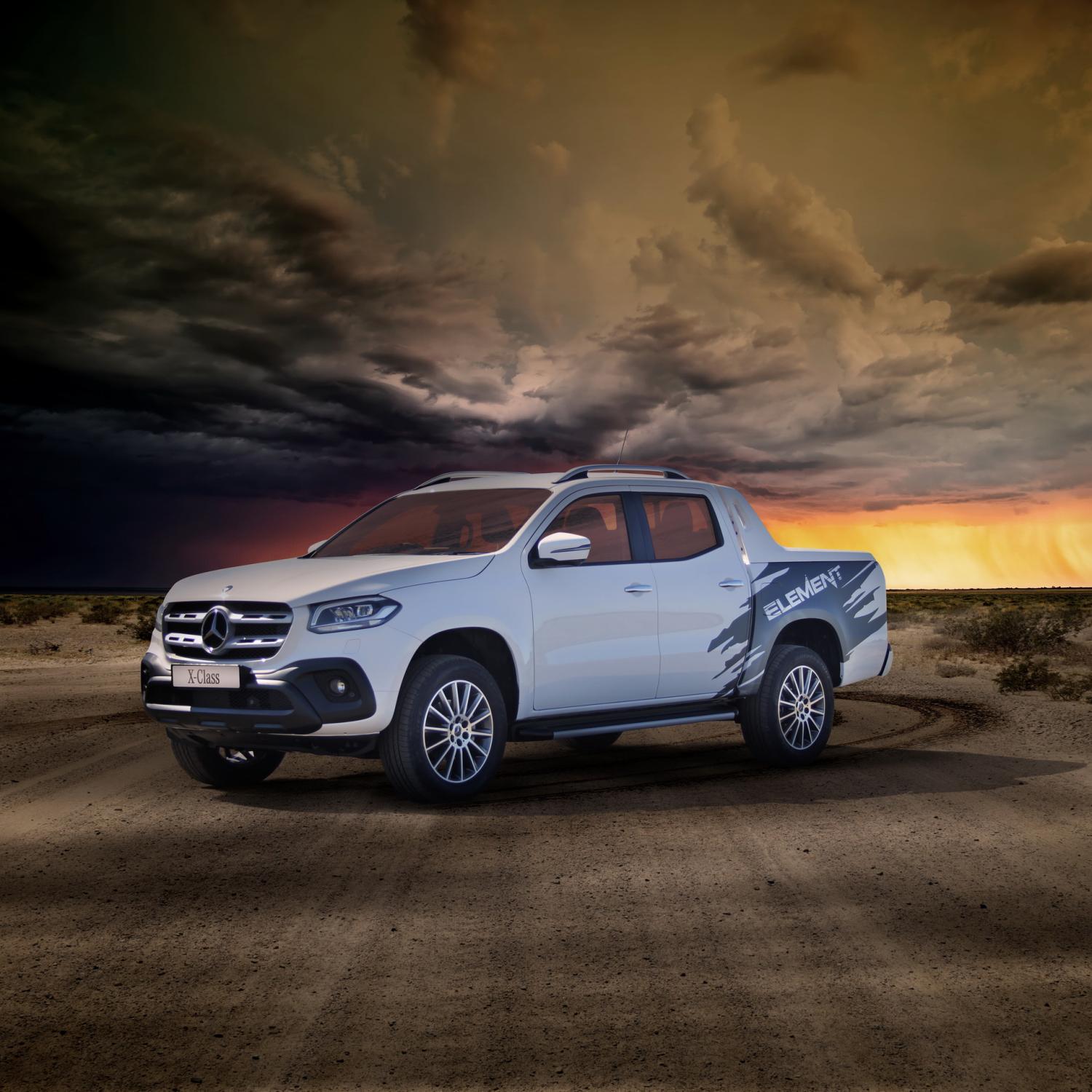 Эксклюзивный пикап X-Class от Mercedes