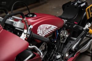 Indian Scout Bobber Appaloosa by Workhorse Speedshop