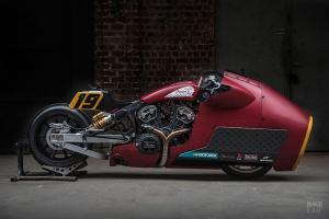 Indian Scout Bobber Appaloosa by Workhorse Speedshop