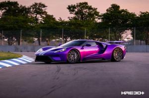 Ford GT on HRE Wheels (HRE3D+)