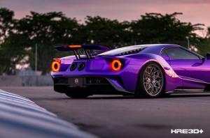 Ford GT on HRE Wheels (HRE3D+)