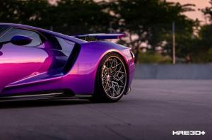 Ford GT on HRE Wheels (HRE3D+)