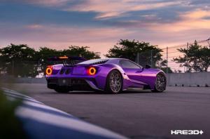 Ford GT on HRE Wheels (HRE3D+)