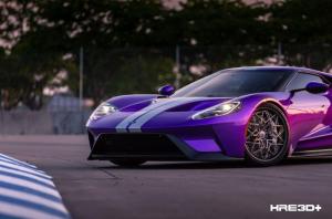 Ford GT on HRE Wheels (HRE3D+)