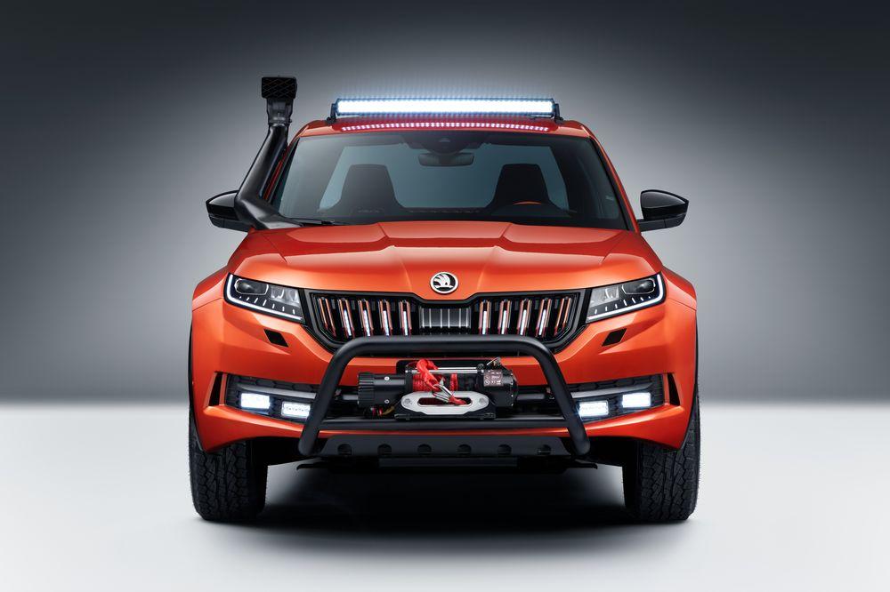 Skoda из кроссовера Kodiaq сделала пикап