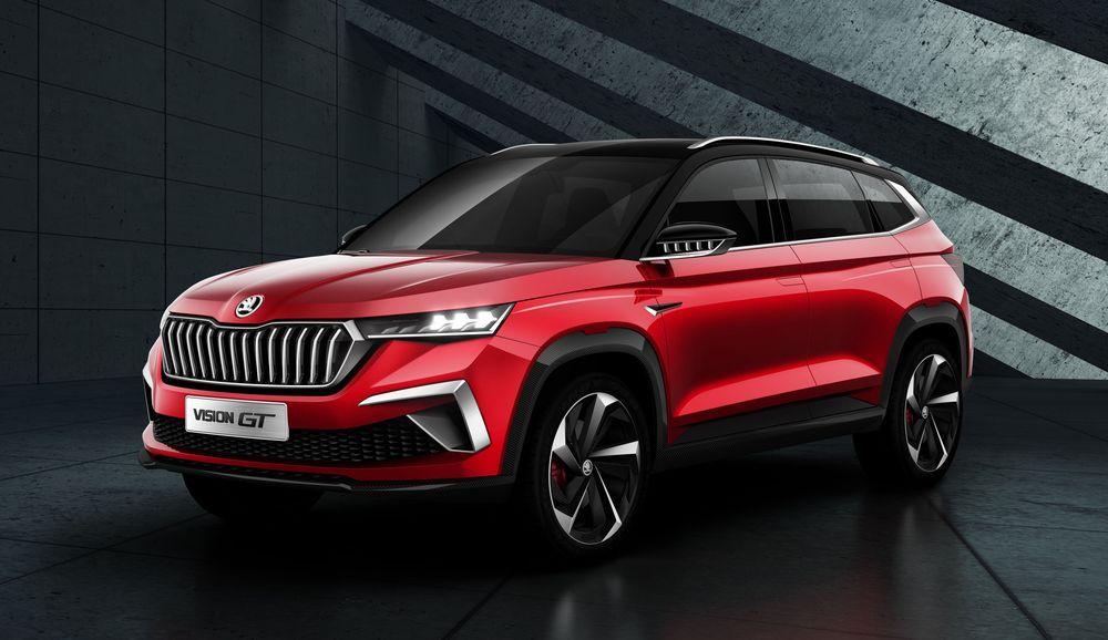 Skoda показала новинку: кроссовер Vision GT