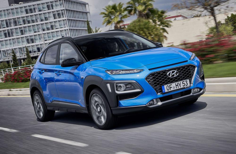 Hyundai Kona превратился в гибрид