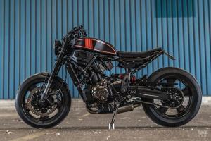 Yamaha XSR700 by Ironwood Custom Motorcycles