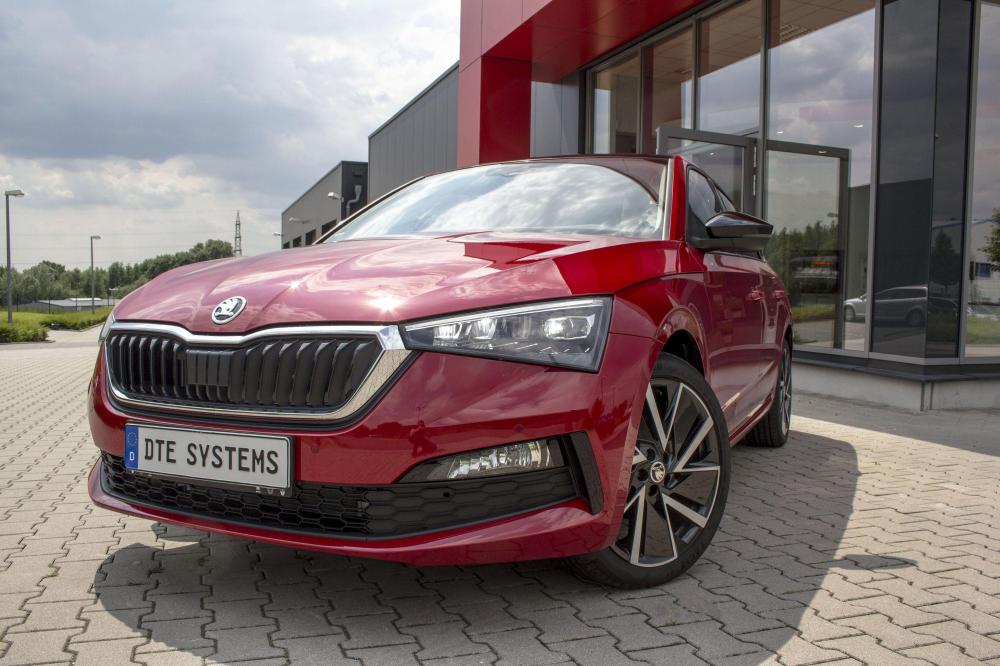 «Заряженная» Skoda Scala мастров DTE Systems