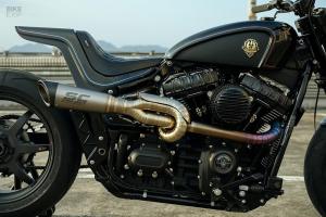 Harley-Davidson Street Bob Tarmac Raven by Rough Crafts