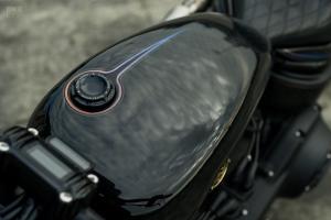 Harley-Davidson Street Bob Tarmac Raven by Rough Crafts