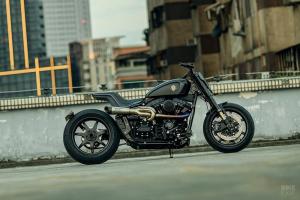 Harley-Davidson Street Bob Tarmac Raven by Rough Crafts