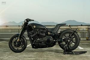 Harley-Davidson Street Bob Tarmac Raven by Rough Crafts