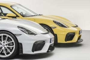 Porsche 718 Spyder и Porsche 718 Cayman GT4