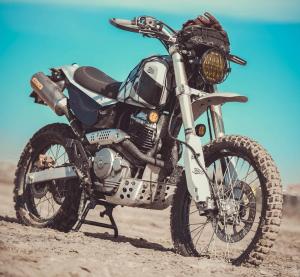 Honda FMX 650 by De Angelis Elaborazion