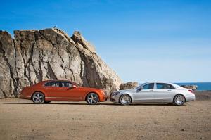 Bentley Mulsanne Speed и Mercedes-Maybach S600