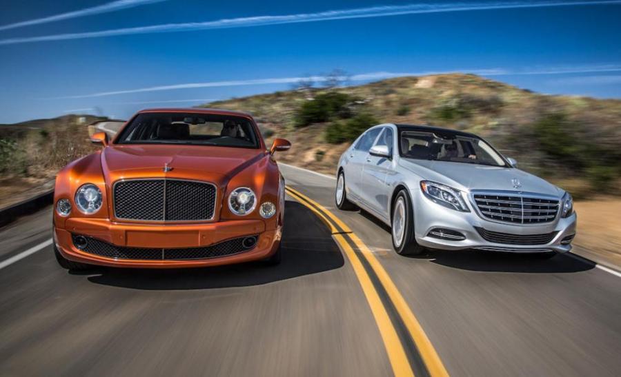 Bentley Mulsanne Speed и Mercedes-Maybach S600 – кто кого?