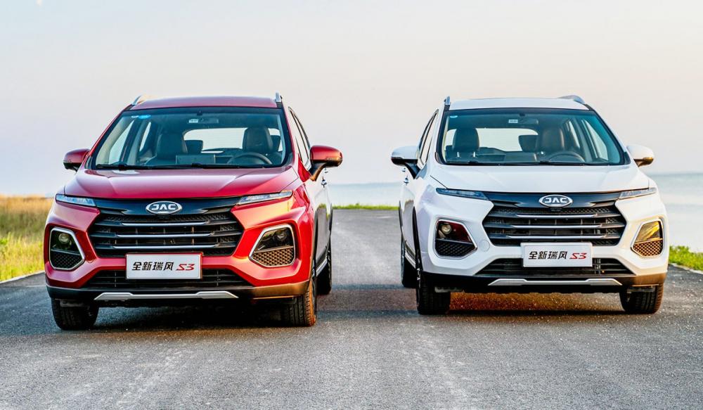 Компактный кроссовер JAC S3 снова в обновлении