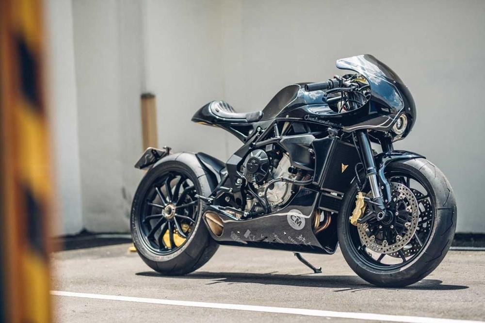Нео кафе рейсер MV Agusta Brutale: OneHandMade и победа над обстоятельствами