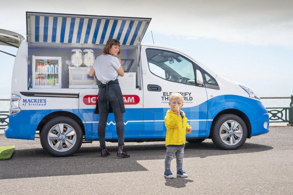 2019 Nissan e-NV200 Ice Cream Concept
