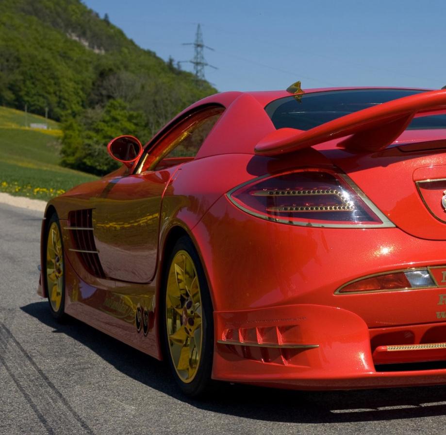 Mercedes Benz SLR MCLAREN 999 Red