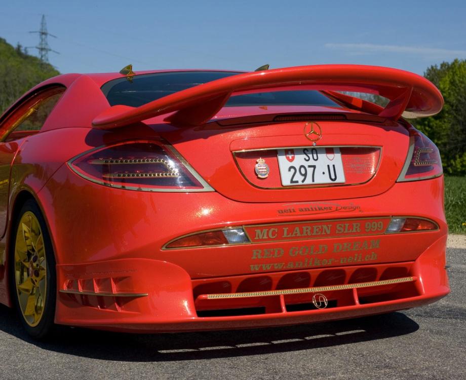 Mercedes Benz SLR MCLAREN 999 Red