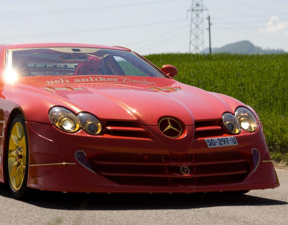 Mercedes Benz SLR MCLAREN 999 Red