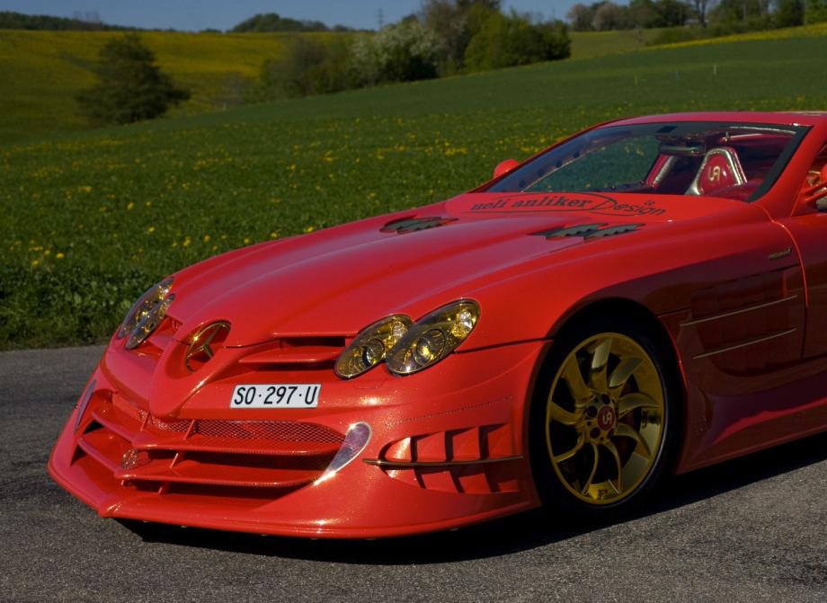 Mercedes Benz SLR MCLAREN 999 Red