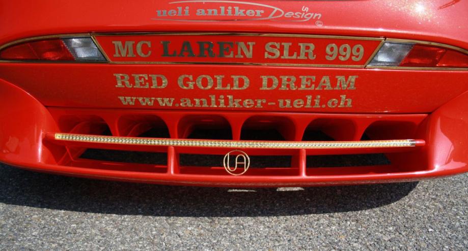 Anliker MCLAREN SLR 999 Red Gold Dream