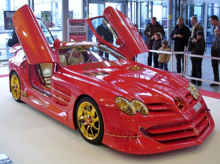 Anliker MCLAREN SLR 999 Red Gold Dream