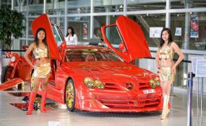 Mercedes-Benz SLR McLaren 999 Red Gold Dream by Anliker 2011 года