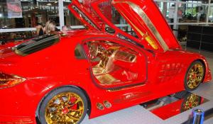 Mercedes-Benz SLR McLaren 999 Red Gold Dream by Anliker 2011 года