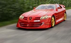 Mercedes-Benz SLR McLaren 999 Red Gold Dream by Anliker 2011 года