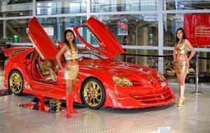 Mercedes-Benz SLR McLaren 999 Red Gold Dream by Anliker 2011 года